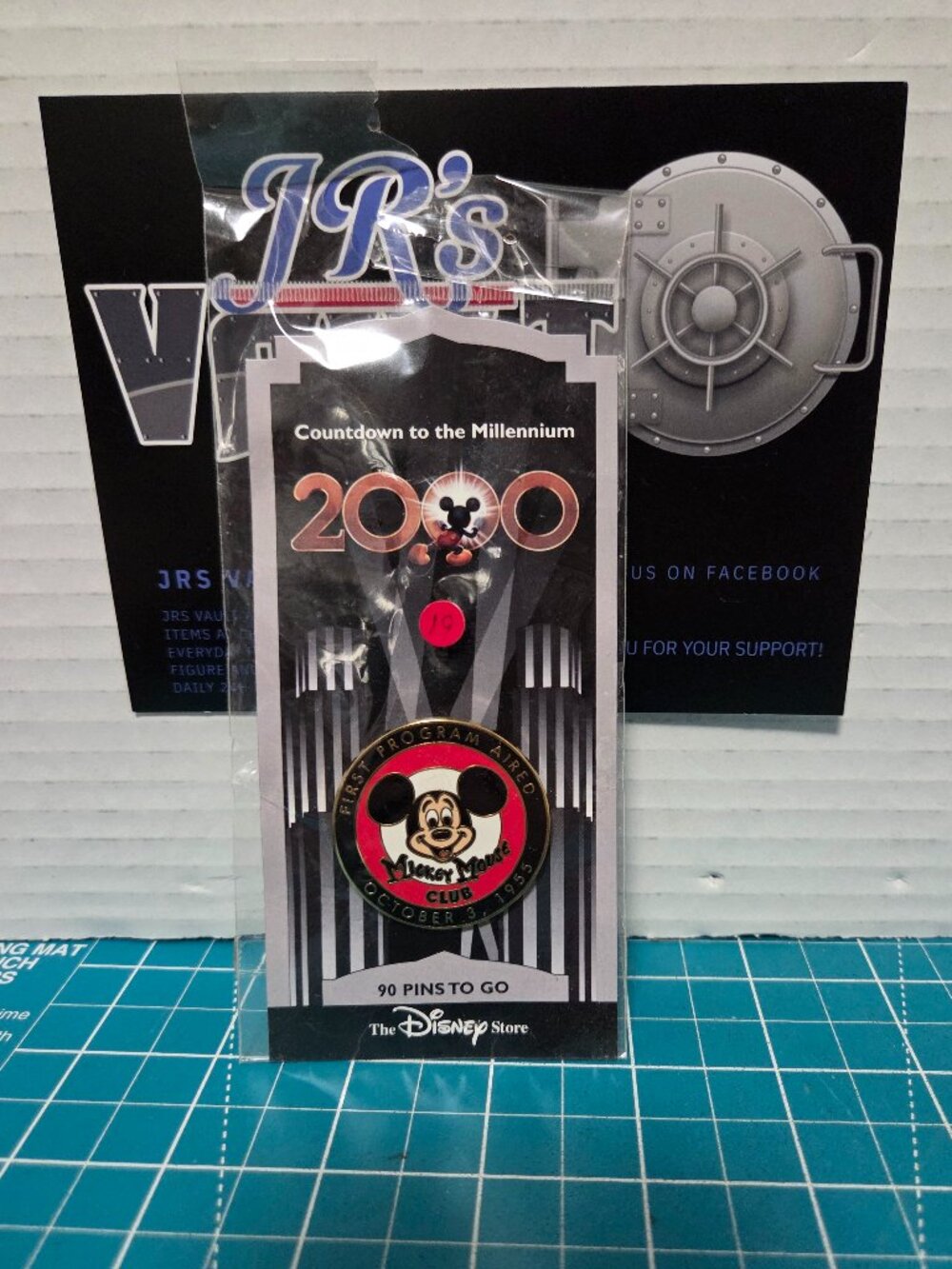 Disney DS Countdown to the Millennium Series Mickey Mouse Club Enamel Pin
